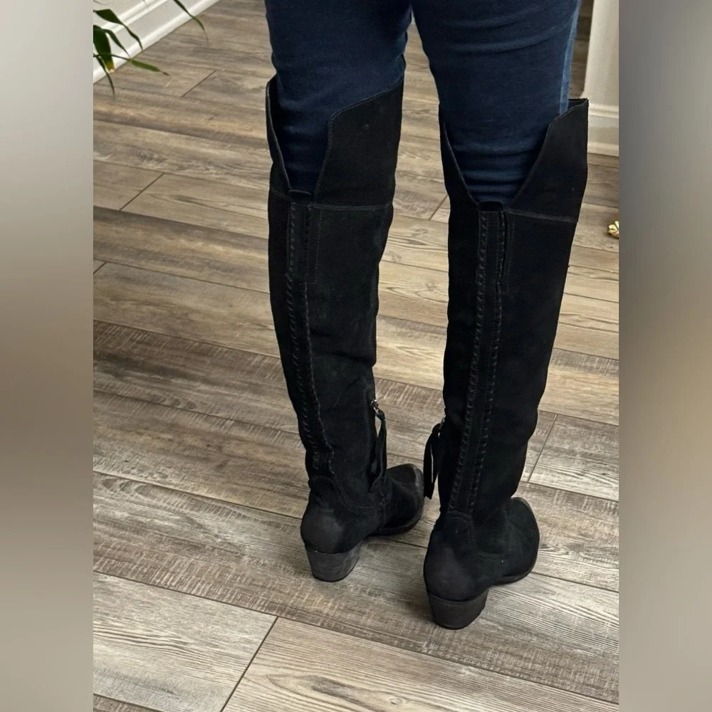 Dolce Vita Black Over-the-Knee Boots